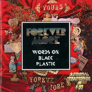 FOREVER MORE / フォーエヴァー・モア / YOURS + WORDS ON BLACK PLASTIC