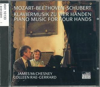 MCCHESNEY ,JAMES / PIANO MUSIC F. 4 HANDS