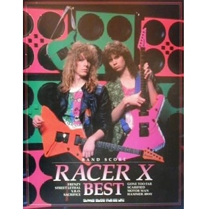 RACER X / レーサー・エックス / ベスト（バンドスコア）