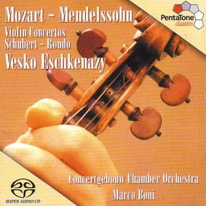 VESKO ESCHKENAZY / ヴェスコ・エシュケナジ / MOZART:VIOLIN CONCERTO NO.5/MENDELSSOHN:VIOLIN CONCERTO IN D MINOR/ETC