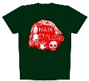 HAIR STYLISTICS / ヘア・スタイリスティックス / Ｔシャツ（Ｓ／緑／骸骨）
