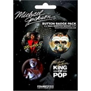MICHAEL JACKSON / マイケル・ジャクソン / KING OF POP 38MM BADGE PACKS