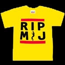 MICHAEL JACKSON / マイケル・ジャクソン / T-SHIRTS RIP MJ (YELLOW)