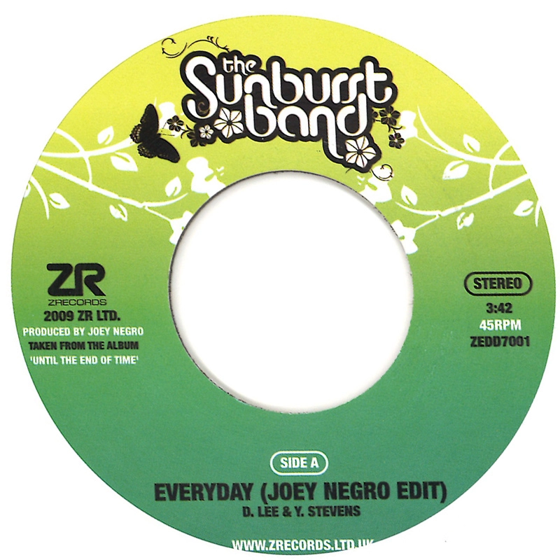SUNBURST BAND / サンバースト・バンド / EVERYDAY (JOEY NEGRO EDIT + COOL MILLION R
