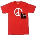 BANKSY / CND T-SHIRT RED/MENS/M