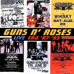 GUNS N' ROSES / ガンズ・アンド・ローゼズ / LIVE ERA '87-'93 / ライヴ･エラ’87～’93（紙
