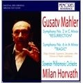 MILAN HORVAT / ミラン・ホルヴァート / MAHLER:SYM2&6