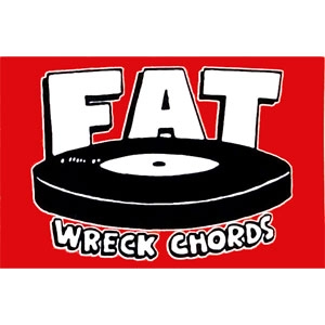 FAT WRECK CHORDS OFFICIAL GOODS / LABEL LOGO STICKER