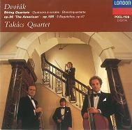 TAKACS QUARTET / タカーチ四重奏団 / ドヴォルザーク：弦楽四重奏曲第１２番「ア