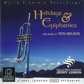 JERRY JUNKIN / ジェリー・ジャンキン / 「ロン・ネルソン:作品集」 / RON NELSON:HOLIDAYS & EPIPHANIES