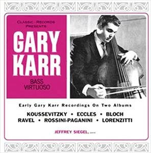 GARY KARR / ゲリー・カー / PLAYS DOUBLE BASS
