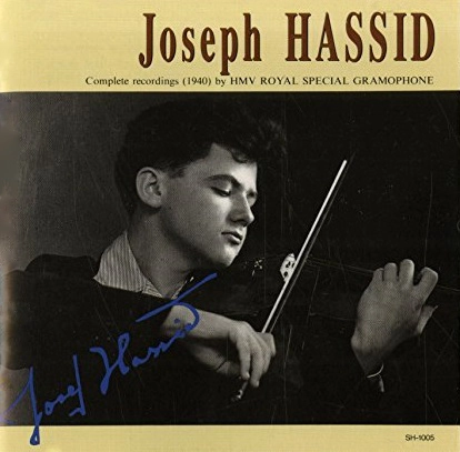 JOSEF HASSID / ヨーゼフ・ハシッド / ヨーゼフ･ハシッド名演集(全8曲)