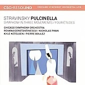 PIERRE BOULEZ / ピエール・ブーレーズ / ストラヴィンスキー:バレエ「プルチネルラ」全曲・3楽章の交響曲 他 / "Stravinsky : Pulcinella, Symphony in 3 Movements etc"