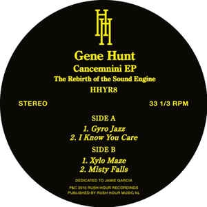GENE HUNT / ジーン・ハント / CANCEMNNINI EP