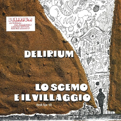 DELIRIUM (PROG: ITA) / デリリウム / LO SCEMO E IL VILLAGGIO: LIMITED EDITION SOKID RED COLOURED VINYL