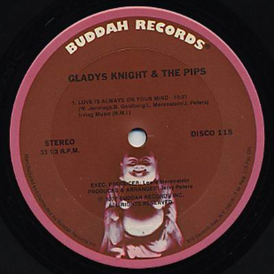 GLADYS KNIGHT & THE PIPS / グラディス・ナイト&ザ・ピップス / LOVE IS ALWAYS ON YOUR MIND