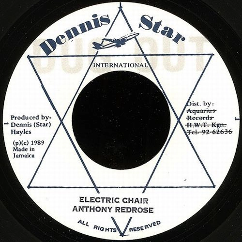ANTHONY REDROSE / アンソニー・レッド・ローズ / ELECTRIC CHAIR