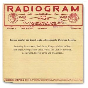 V.A. (SOUTHERN/SWAMP/COUNTRY ROCK) / RADIOGRAM ~ 24 SONGS THAT INSPIRED THE TEENAGE GRAM PARSONS
