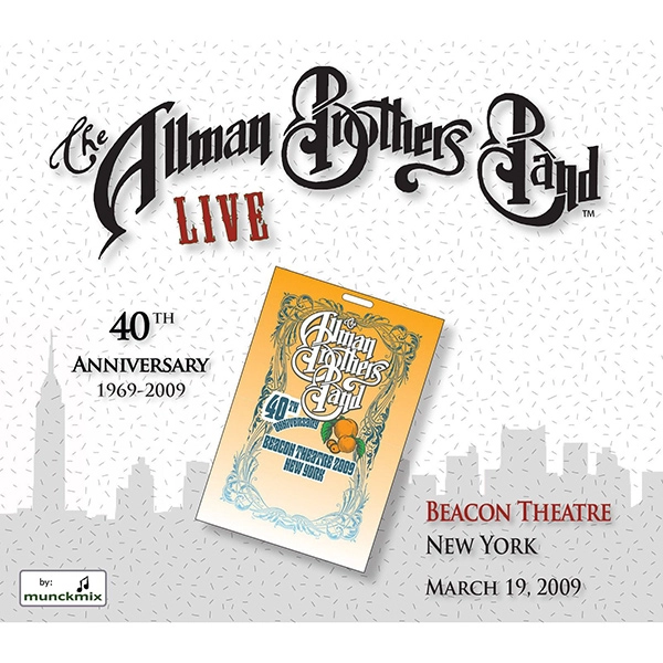ALLMAN BROTHERS BAND / オールマン・ブラザーズ・バンド / BEACON THEATER 3/19/09