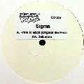 SIGMA / シグマ / FRONT TO BACK(ORIGINAL SIN RMX)(PROMO)
