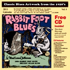 BLUES CALENDAR / CLASSIC BLUES ARTWORK 1920S CALENDAR 2011