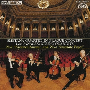 SMETANA QUARTET / スメタナ四重奏団 / JANACEK: STRING QUARTETS NOS.1 & 2 / ヤナーチェク:弦楽四重奏曲 第1番≪クロイツェル・ソナタ≫ 第2番≪ないしょの手紙≫