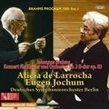 ALICIA DE LARROCHA / アリシア・デ・ラローチャ / BRAHMS:PIANO CONCERTO NO.2