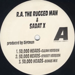 R.A. THE RUGGED MAN / R.A.ザ・ラグド・マン / 50000 HEADS