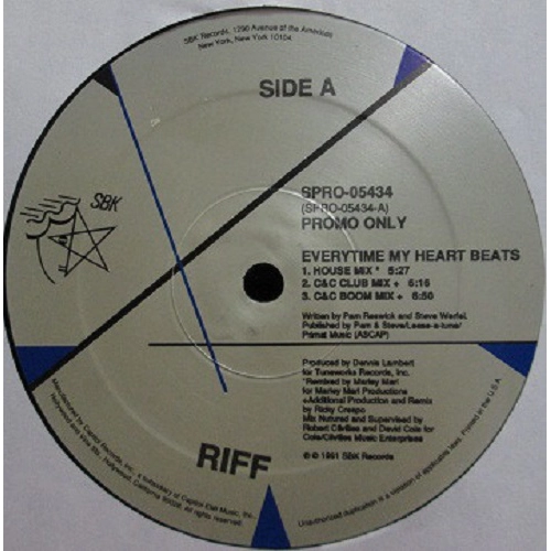 RIFF / リフ / EVERYTIME MY HEART BEATS
