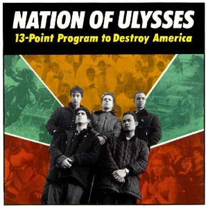 NATION OF ULYSSES / ネイション・オブ・ユリシーズ / 13-POINT PROGRAM TO DESTROY AMERICA (LP)