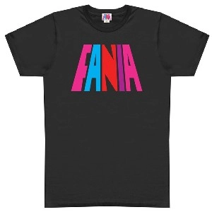 FANIA LOGO / T-SHIRT BLACK L