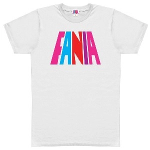 FANIA LOGO / T-SHIRT WHITE L