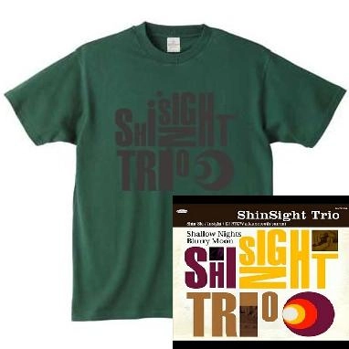 SHINSIGHT TRIO (Shin-Ski / Insight / DJ Ryow a.k.a smooth current) / シンサイトトリオ / SHALLOW　NIGHTS　BLURRY　MOON　TシヤツXL