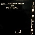 FELLAS / DUH WHADAYAMEAN(PROD.STEVE SILK HURLEY)