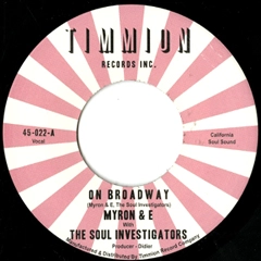 MYRON & E WITH THE SOUL INVESTIGATORS / マイロン & E・ウィズ・ザ・ソウル・インヴェスティゲーターズ / ON BROADWAY PT. 1 & 2