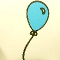 MASOMENOS / BLUE BALLOON