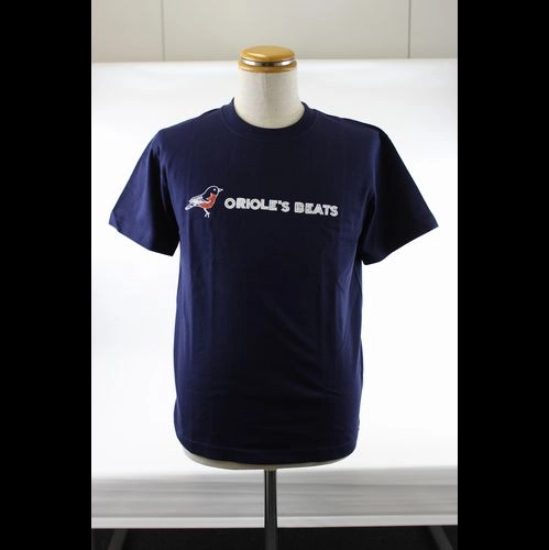 THINKREC. / ORIOLE'S BEAT T-SHIRT/NAVY/SIZE:S