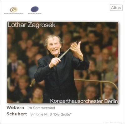 LOTHAR ZAGROSEK / ローター・ツァグロゼク / SCHUBERT:SYMPHONY NO.8"GREAT"/WEBERN:IM SOMMERWIND