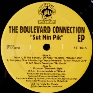 BOULEVARD CONNECTION / SUT MIN PIK