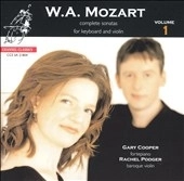 RACHEL PODGER / レイチェル・ポッジャー / MOZART:VIOLIN SONATAS VOL.1 / MOZART:VN SONATAS 1