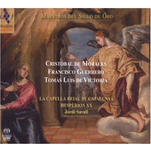 JORDI SAVALL / ジョルディ・サヴァール / MASTERS FROM THE GOLDEN CENTURY - SACRED MUSIC BY MO