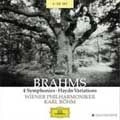 KARL BOHM / カール・ベーム / BRAHMS:4 SYMPHONIES