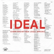 IDEAL / アイディアル / SCHONE FRAU MIT GELD(LOSOUL VERSIONS)