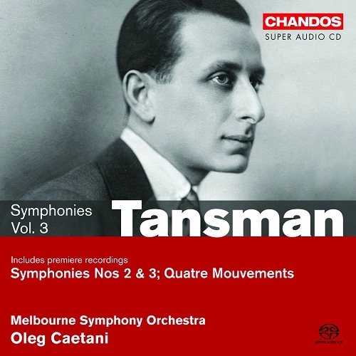 OLEG CAETANI / オレグ・カエターニ / TANSMAN:SYMPHONIES VOL.3