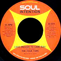 FOUR TOPS / フォー・トップス / LOVE ENOUGH TO CARE (EDIT) + LOVE ENOUGH T