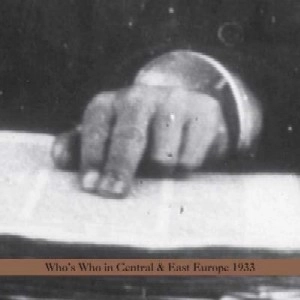 ARNOLD DREYBLATT / アーノルド・ドレイブラット / WHO'S WHO IN CENTRAL & EAST EUROPE 1933