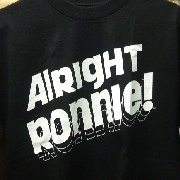 RON HARDY / ロン・ハーディー / ALRIGHT RONNIE! T-SHIRT SIZE:S
