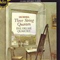 DELME QUARTET / デルメ四重奏団 / HUMMEL:STRING QUARTET OP.30