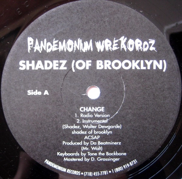 SHADEZ OF BROOKLYN / CHANGE (BLACK LABEL)