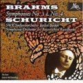 CARL SCHURICHT / カール・シューリヒト / BRAHMS:SYMPHONY NO.3,NO.4